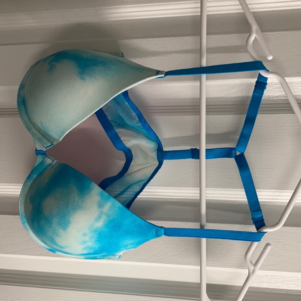 Pink Victoria Secret Frontclose Racerback Bra 36D